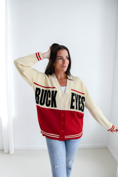 Ohio State Carley Lux Cardigan
